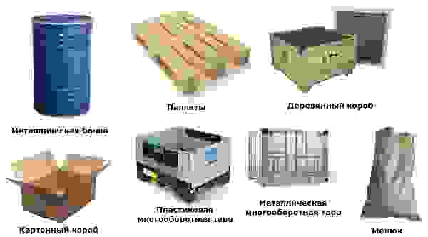 Тара для перевозки грузов в Нягани