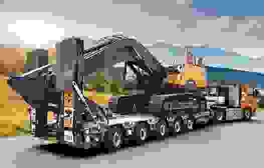 Негабаритная перевозка с учетом высоты в Нягани